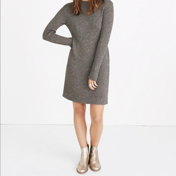 sparkle sweater dress